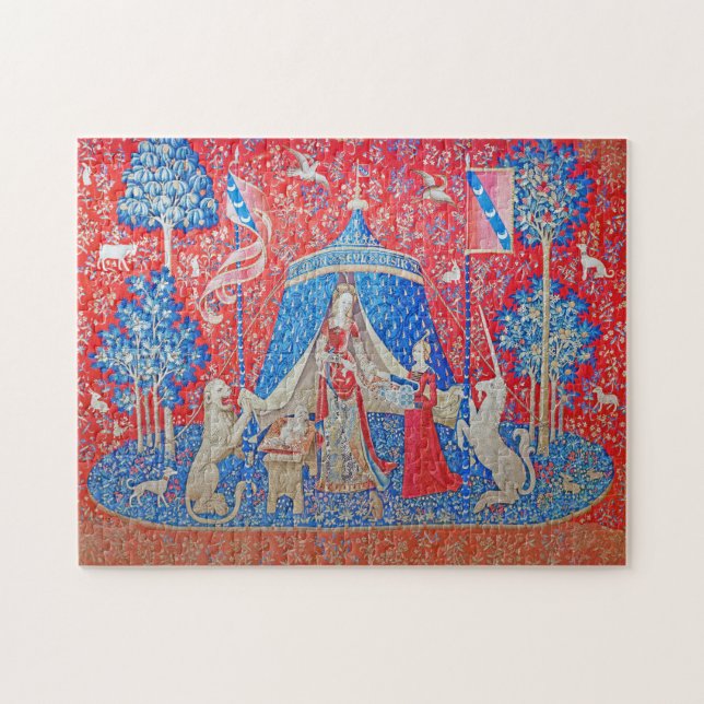 Die Lady und das Unicorn / A Mon Seul Desir Puzzle (Horizontal)