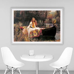 Die Lady von Shalott 1888 John William Waterhouse Fotodruck