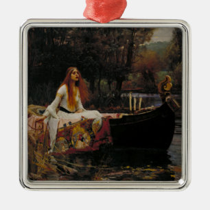 Die Lady von Shalott: Eine keltische Geister-Gesch Ornament Aus Metall