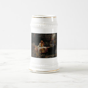 Die Lady von Shalott: Eine keltische Geisterstory Bierglas