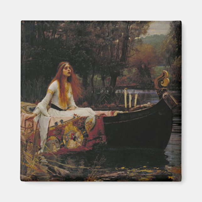 Die Lady von Shalott: Eine keltische Geisterstory Magnet (Vorne)