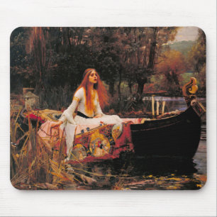 Die Lady von Shalott John William Waterhouse Mousepad