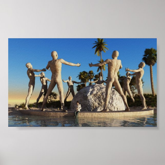 Die Lage am Strand Poster (Vorne)