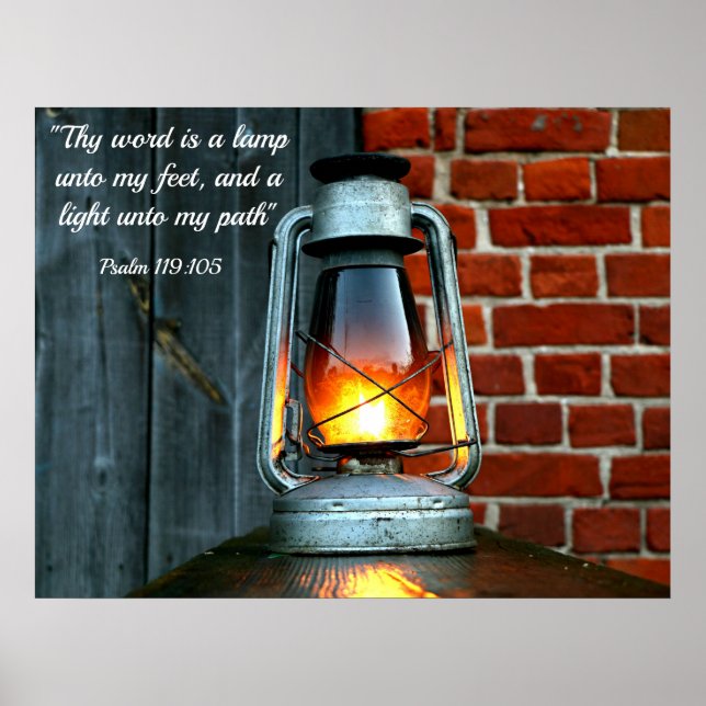 Die Lampe Poster (Vorne)