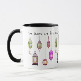 Die Lampen-Rumi-Tasse Tasse