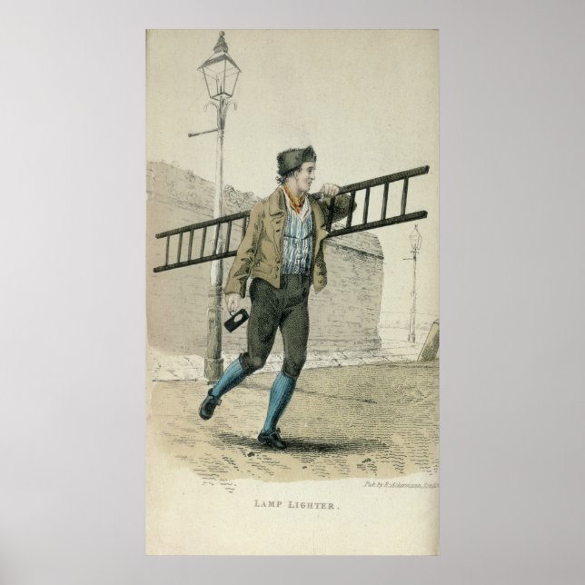 Die Lampenleuchte Poster (Vorne)