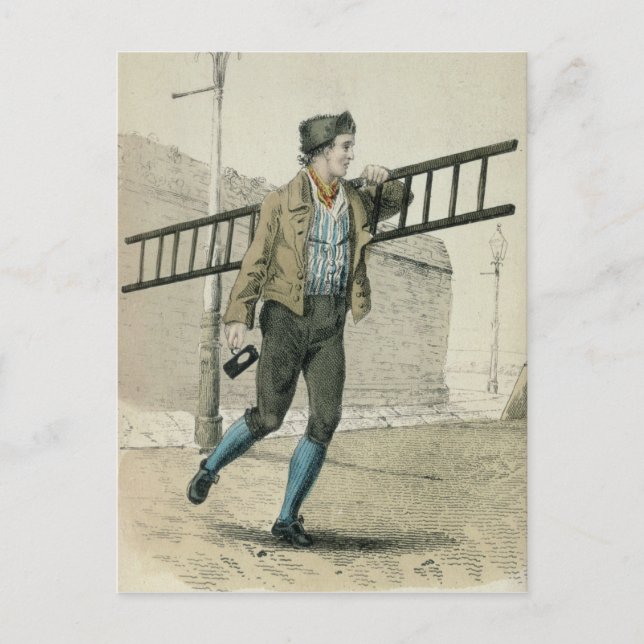 Die Lampenleuchte Postkarte (Vorderseite)