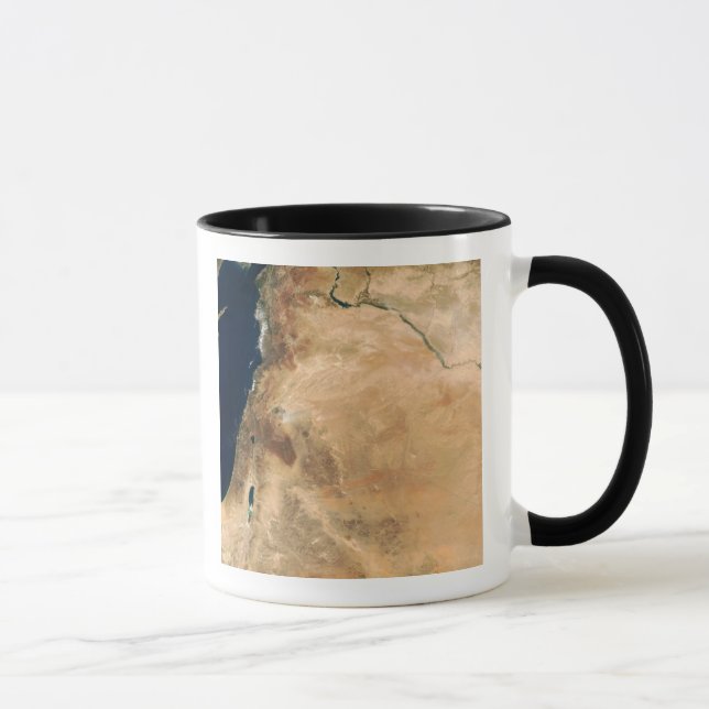 Die Länder Israels entlang der östlichen Küste Tasse (Rechts)