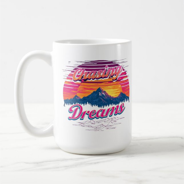 Die Landschaft des Träumers Kaffeetasse (Links)