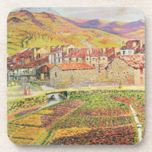 Die Landschaft Getränkeuntersetzer