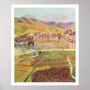 Die Landschaft Poster