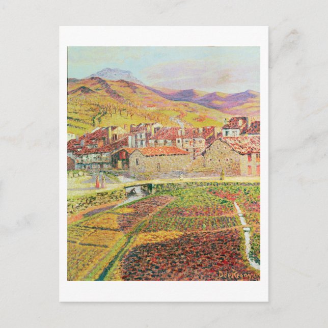 Die Landschaft Postkarte (Vorderseite)