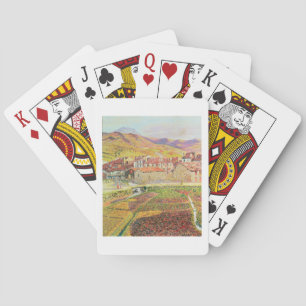 Die Landschaft Spielkarten