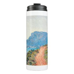 Die Landschaft von Corniche von Claude Monet Thermosbecher