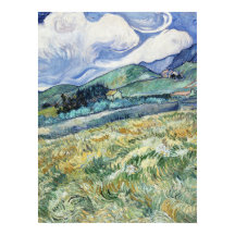 Die Landschaft von Van Gogh aus Saint-Rémy (1889)