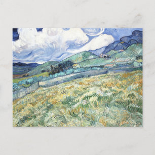Die Landschaft von Van Gogh aus Saint-Rémy Postkarte