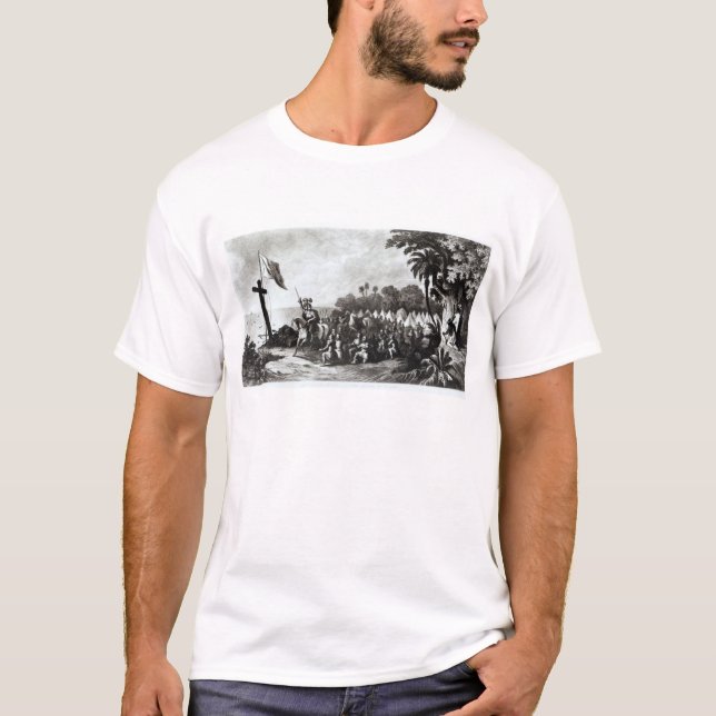 Die Landung in Tampa Bay T-Shirt (Vorderseite)