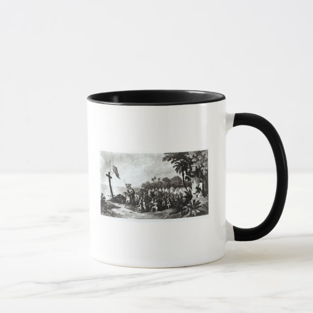 Die Landung in Tampa Bay Tasse (Rechts)