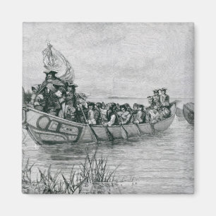 Die Landung von Cadillac Magnet