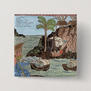 Die Landung von Columbus Button