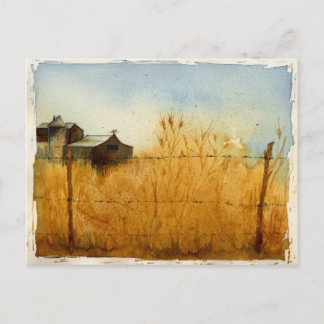 DIE LANDWIRTSCHAFT POSTKARTE