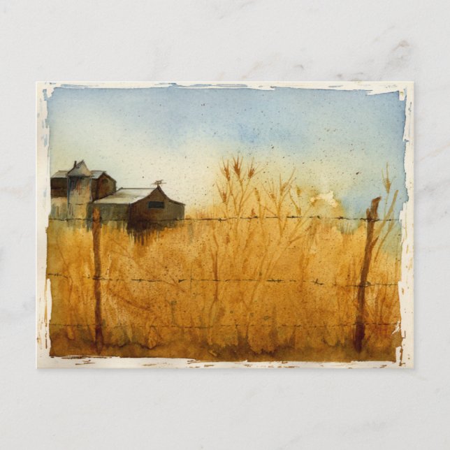 DIE LANDWIRTSCHAFT POSTKARTE (Vorderseite)