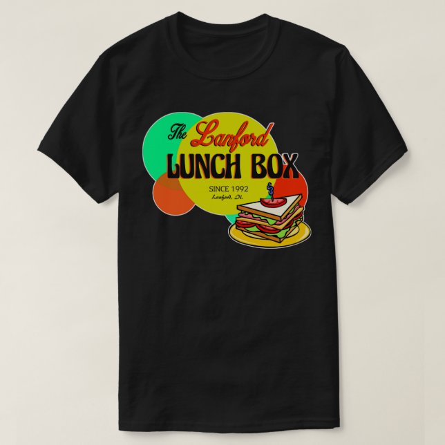 Die Lanford Lunch Box von Roseanne T-Shirt (Design vorne)