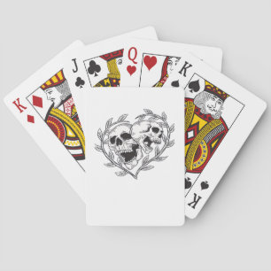 Die lange bis zum Tod tun uns Spielkarten