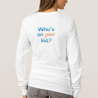 Die lange Hülse der Frauen T-Shirt