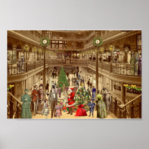 Die lange Liste des Weihnachtsmannes Poster