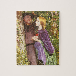 Die lange Verlobung von Arthur Hughes, Vintage Art Puzzle