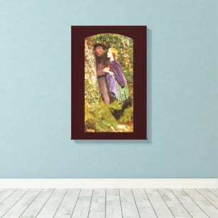 Die lange Verlobung von Arthur Hughes, Vintage Kun Leinwanddruck
