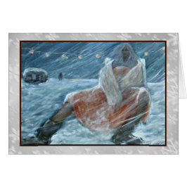 Die lange Wartezeit-Kunst-Karte