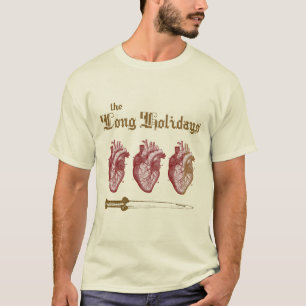 Die langen Feiertage: Herz-Behälter-Shirt T-Shirt