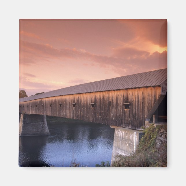 Die längste gedeckte Brücke in den Staaten Magnet (Vorne)