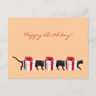 Die längste Katze der Welt Postkarte