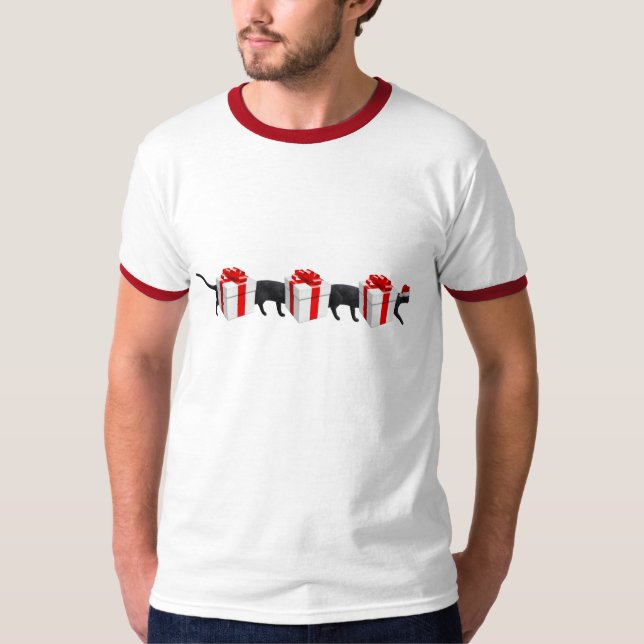 Die längste Katze der Welt T-Shirt (Vorderseite)