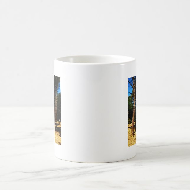 Die längste Reise fängt mit einem Singleschritt an Kaffeetasse (Mittel)
