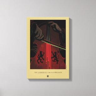 Die Lannisters schicken ihre Ansichten Leinwanddruck