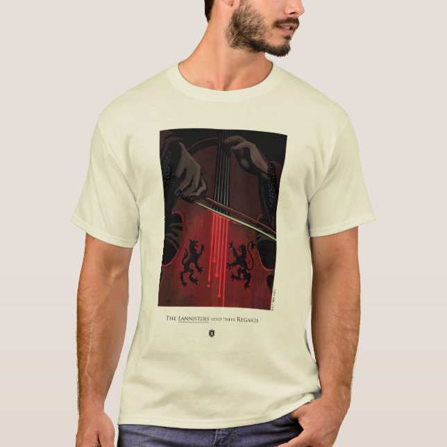 Die Lannisters schicken ihre Ansichten T-Shirt (Vorderseite)