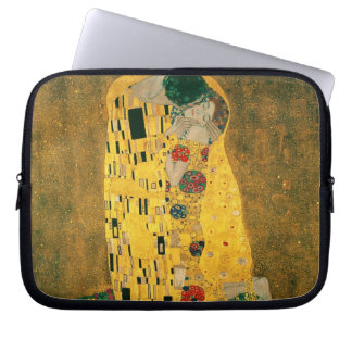 Die Laptophülse des Kusses (Klimt) Laptopschutzhülle