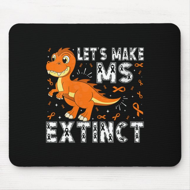 Die Lassend machen Frau Aussterben Dinosaurier-Bew Mousepad (Vorne)