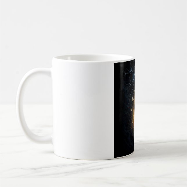 Die Laterne des Lampenanzünders — Kaffeetasse (Links)