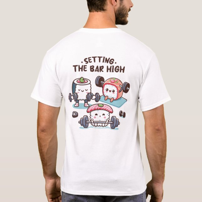 Die Latte Hoch legen T-Shirt (Rückseite)