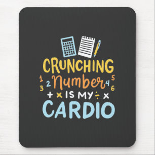 Die laufende Nummer ist mein Cardio Mousepad