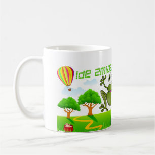 Die Laufende Schlange (Ide Zmija) Tasse