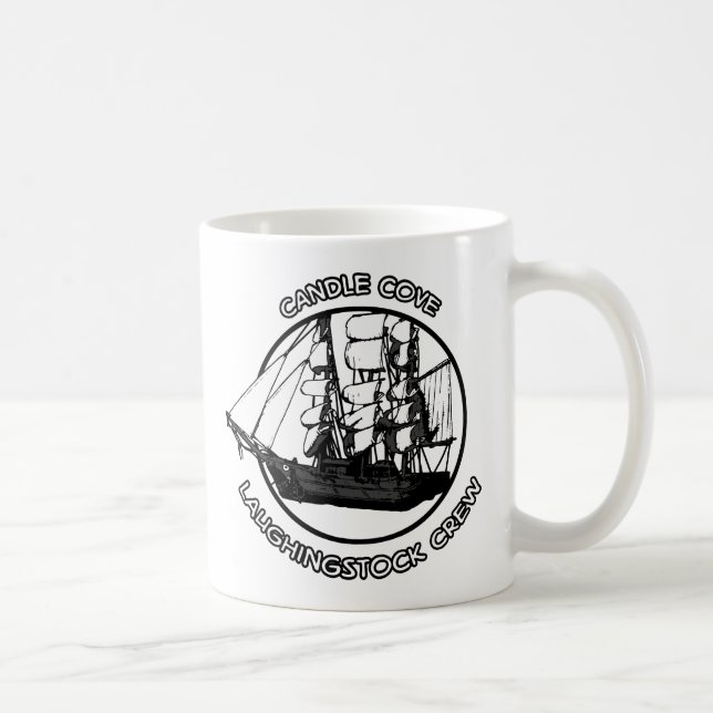 Die laughingstock-Crew Kaffeetasse (Rechts)