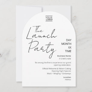 Die Launch-Party Einladung