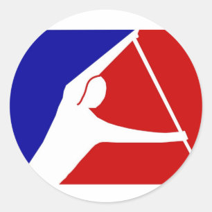 DIE LEAGUE DER PADDLERS RUNDER AUFKLEBER