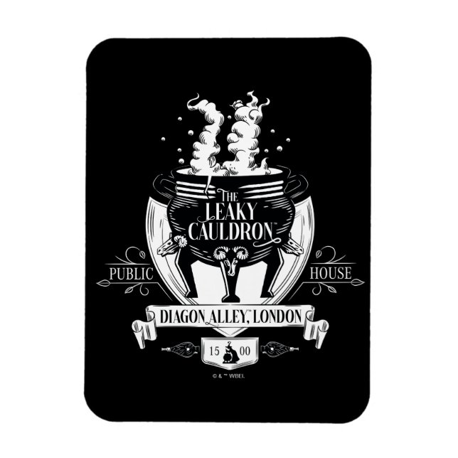 DIE LEAKY CAULDRON™-Shop-Grafik Magnet (Vertikal)